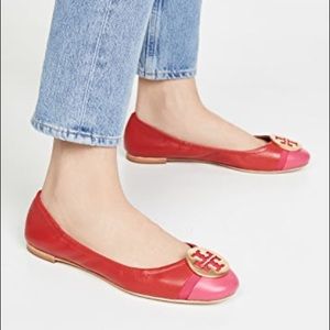 Tory Burch Minnie Cap-toe Ballet Size: 4.5 - 5